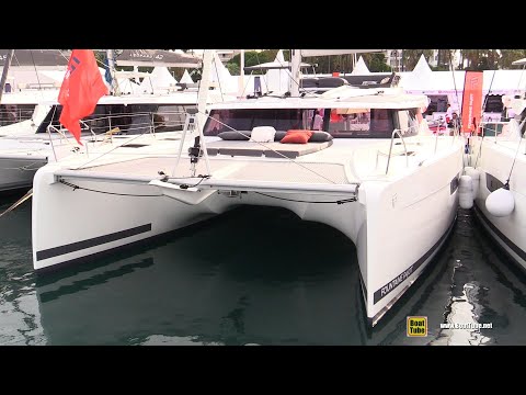 2022 Fountain Pajot Tanna 47 Sail Catamaran - Walkaround Tour - 2021 Cannes Yachting Festival