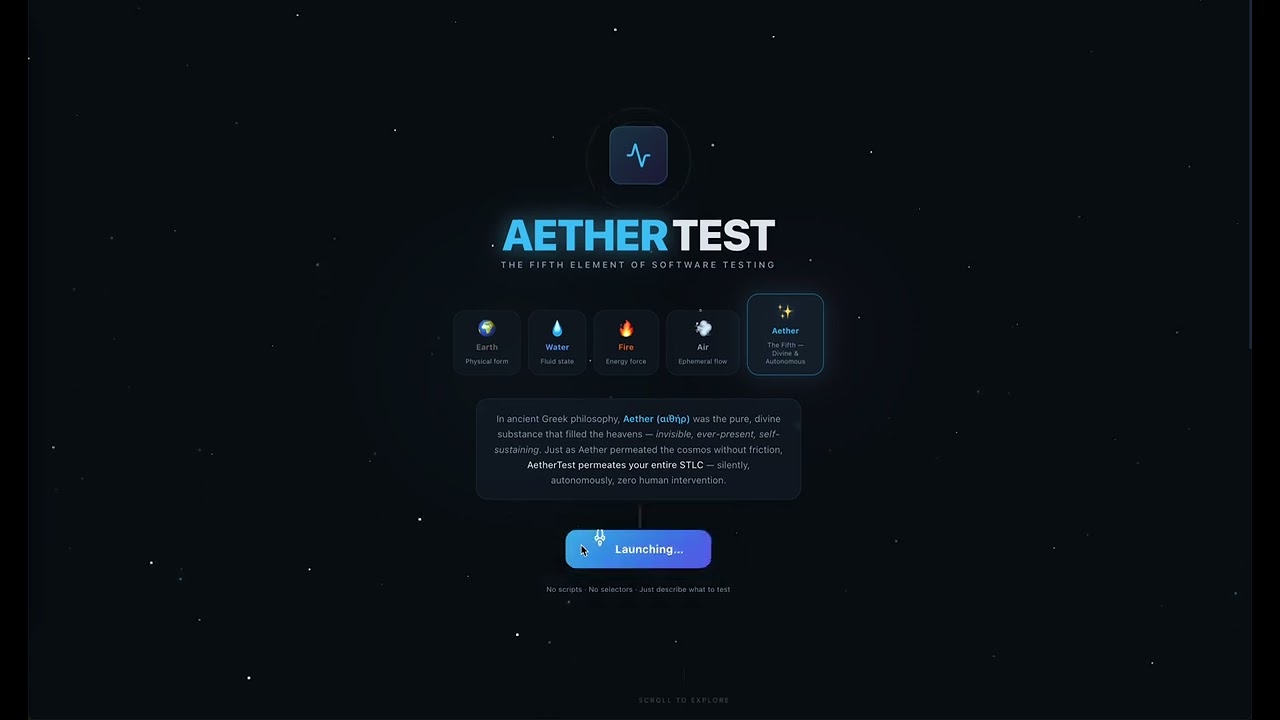 AetherTest Demo — Click to Watch