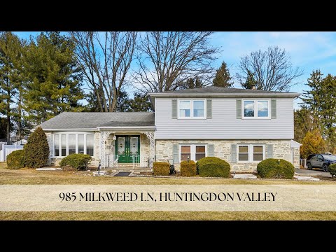985 Milkweed Ln, Huntingdon Valley