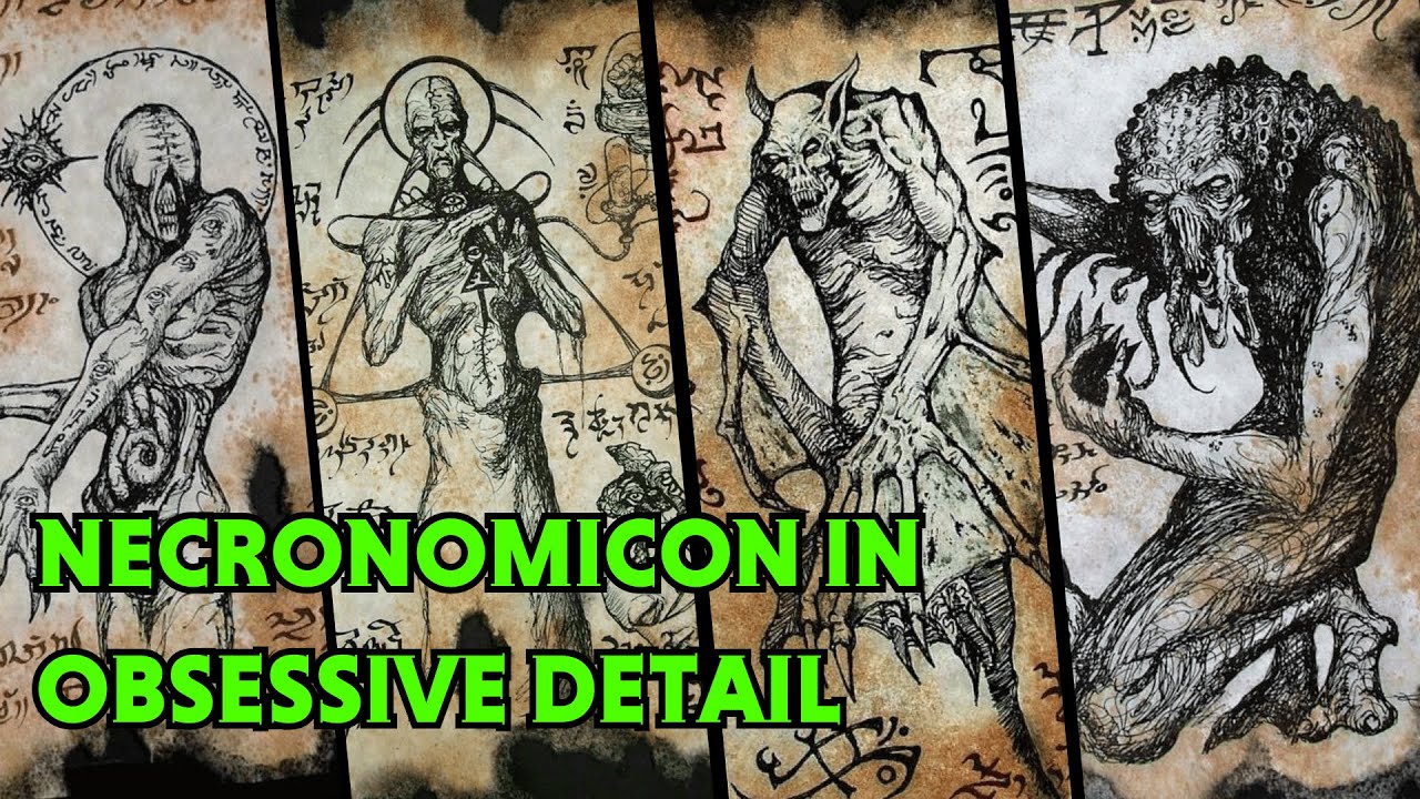 The Most TERRIFYING Entities in the Necronomicon Explained in Obsessive Detail