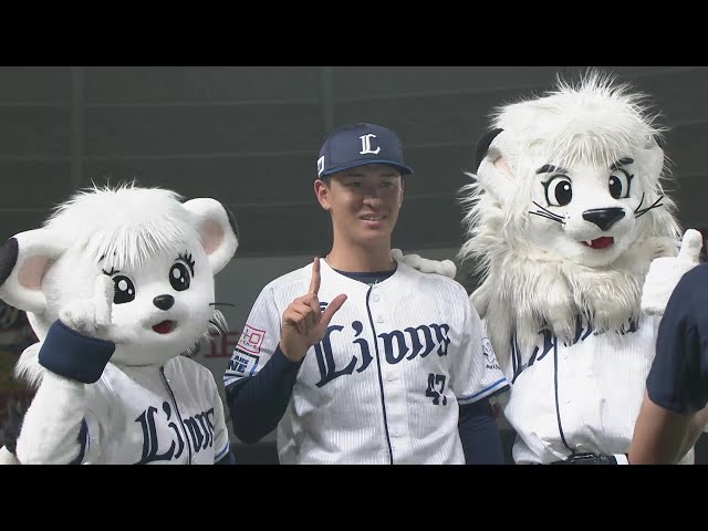 【ファーム】ライオンズ・杉山遙希投手 若獅子インタビュー 9月24日 埼玉西武ライオンズ 対 東京ヤクルトスワローズ