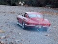 First On Road Test Run - Conley V8 - "Lil Red" RC 1963 Corvette 1/4 Scale  -  REPOST
