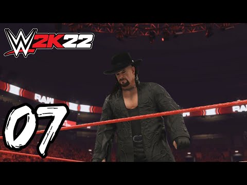 WWE 2K22 My Rise - Part 7 - FACING KANE!
