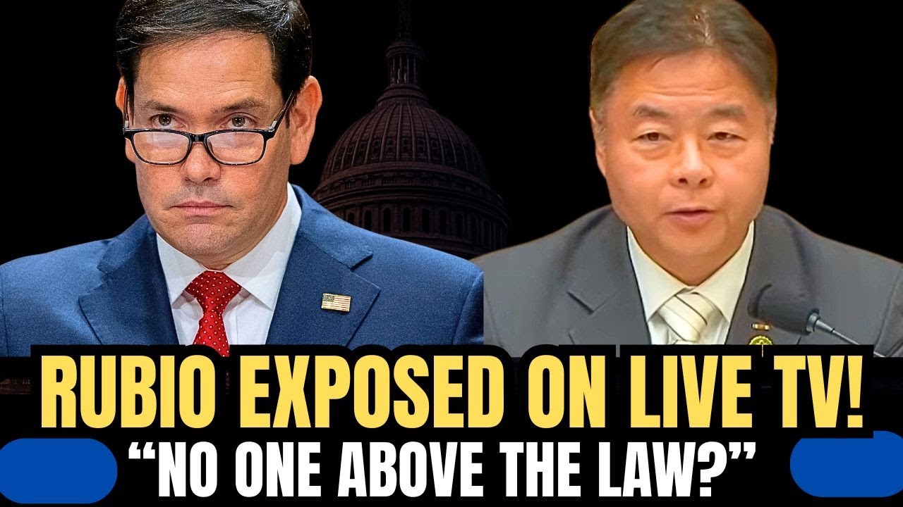 TED LIEU EXPOSES RUBIO: “DOES TRUMP’S TEAM THINK THEY’RE ABOVE THE SUPREME COURT?”