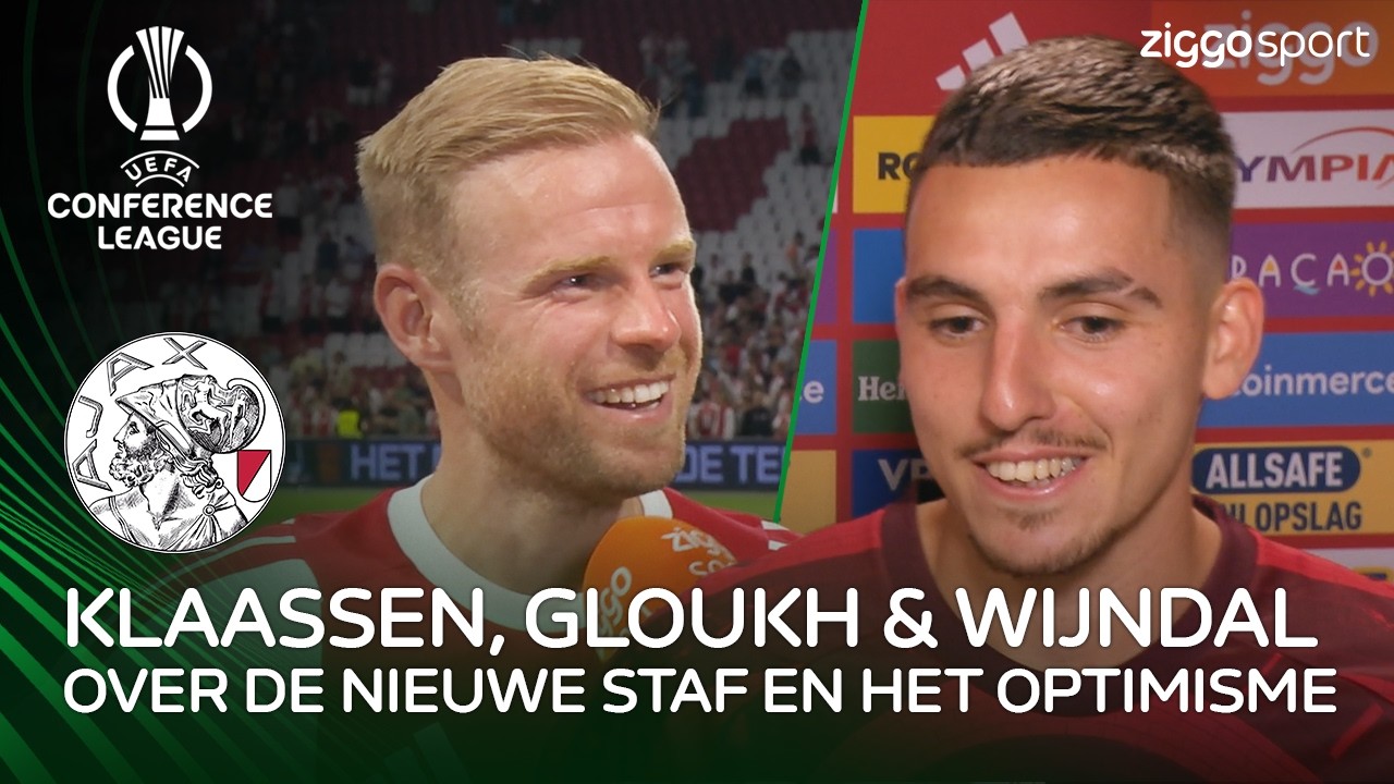 Gloukh: "Ik denk dat we nog meer goals kunnen gaan maken"| Interview met Klaassen, Wijndal en Gloukh