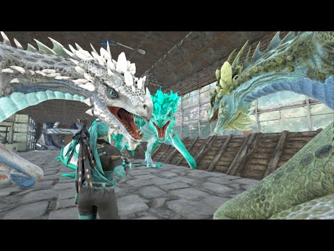 Tropical Crystal Wyvern Breeding!Ark: Crystal Isles S1E12