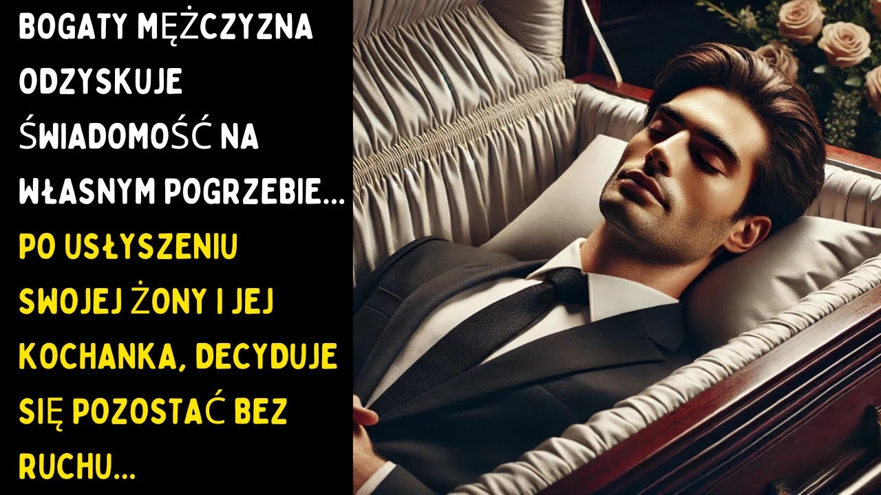 Milioner Odzyskuje Świadomość na Własnym Pogrzebie po Usłyszeniu Swojej Żony i Jej Kochanka...