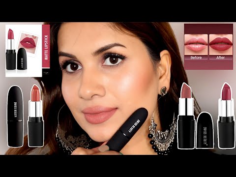 Swiss Beauty Pure Matte Lipstick | Best Nude shades 
