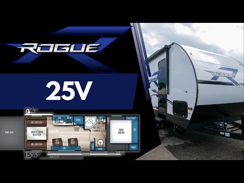 Thumbnail for Tour the 2023 (Vengeance) Rogue 25V Toy Hauler Video