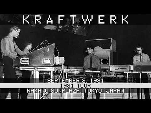 Kraftwerk Live 9/8/1981 Nakano Sunplaza Tokyo