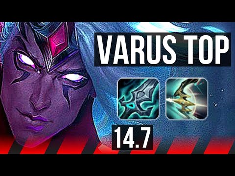 VARUS vs QUINN (TOP) | 7k comeback | NA Diamond | 14.7