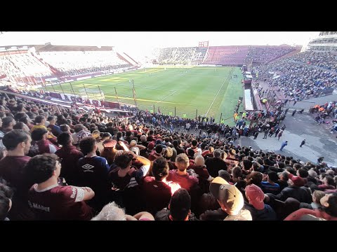 "Hinchada de Lanús: "Este es el año Granate"" Barra: La Barra 14 &bull; Club: Lanús