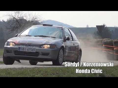 3 Rally Ireco Motorsport Tarmac Masters 2019 - Runda 1 - Sordyl / Korzeniowski - Honda Civic