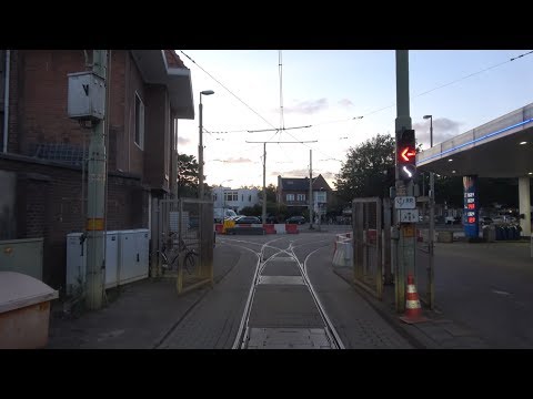 HTM tramlijn 6 Remise Lijsterbes - Den Haag Leyenburg - Leidschendam Noord | GTL8 3071 | 2019