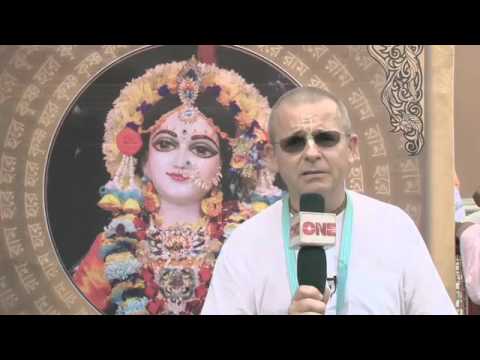 Abhiseka Part 1 Sri Radhastami - Sep 21st 2015