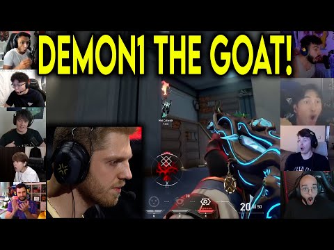 Valorant Streamers Reacts To DRG Demon1 HIT THE CRAZIEST FLICK Against G2 In VCT Champions 2025