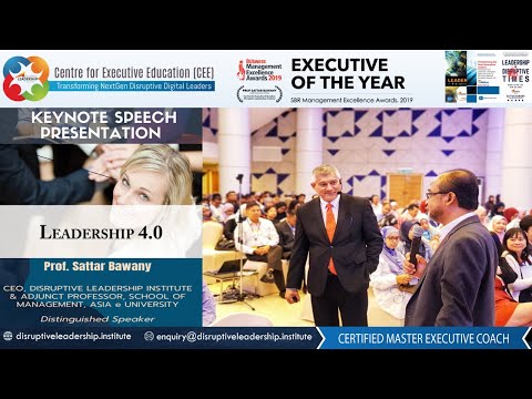 Keynote Presentation on "Leadership 4.0: Leading in a Disruptive and Digital-Driven Workplace"