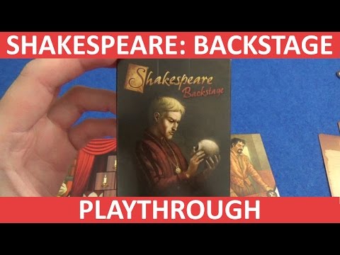 Shakespeare: Backstage - Solo Playthrough