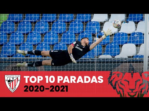 Imagen de portada del video Top 10 Paradas Athletic Club – Geldiketak (2020-2021)