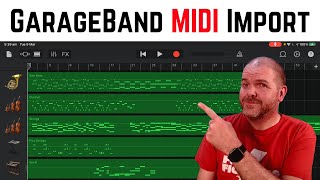 MIDI files in GarageBand iOS | How to download and import (iPad/iPhone)