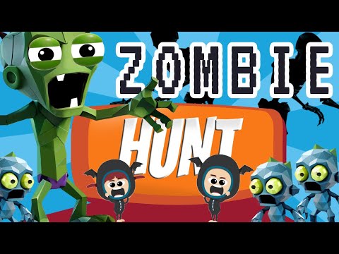 GOING ON A ZOMBIE HUNT | STEVE AND MEG ON A MONSTER HUNT | PRESCHOOL SPOOKY  CARTOON STORY