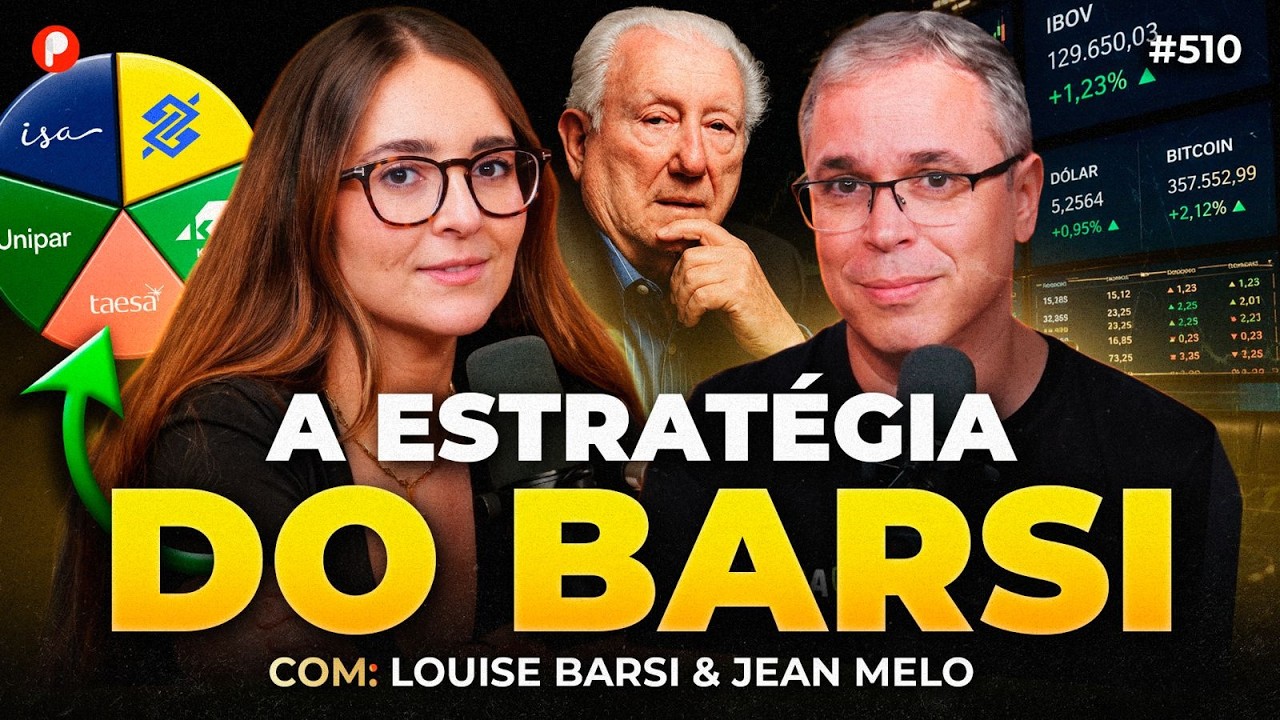 O jeito mais SEGURO de INVESTIR na BOLSA (MÉTODO BARSI) | Louise Barsi e Jean Melo | PrimoCast 510