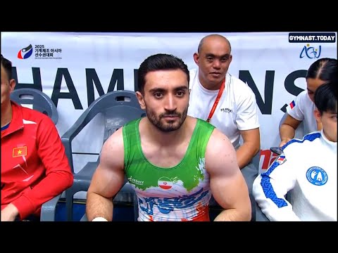 Top 3 on Men's Rings Final - 2025 Jecheon Asian Gymnastics Championship