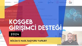 KOSGEB Desteği Nasıl Alınır 2025? | Girişimcilik Belgesi ve Başvuru Sü