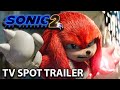 NEW Sonic The Hedgehog 2 Movie TV SPOT TRAILER - Red Quill, Blue Quill