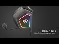 Žaidimų ausinės Trust GXT 450 Blizz RGB 7.1 Surround, 23191