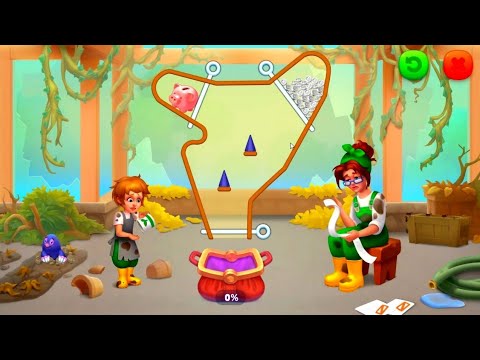 Gardenscapes: The adventure of garden decoration! Gameplay Walkthrough Part 6 (iOS, Android)