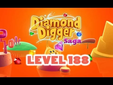 Diamond Digger Saga Level 188