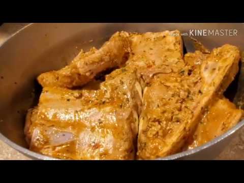 CLEANING & MARINATING PORK RIBS | NETWAYE VYANN KOT...