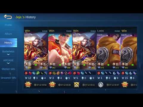 5× Savage ! Lancelot top global 2020 | lancelot Savage 2020 bya Evos jeje!