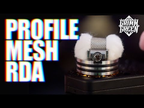 Part of a video titled Profile RDA : Mesh install : Coil Install : Flavor tho? - YouTube