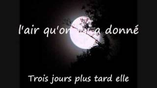 La lune pleure Music Video