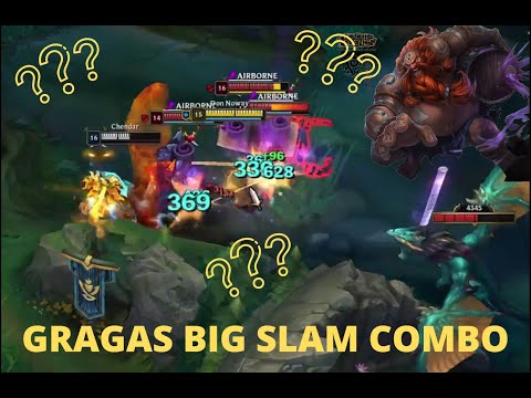 Big Gragas Slam (Epic Moments, Extreme Outplays) - Best LOL Moments #2