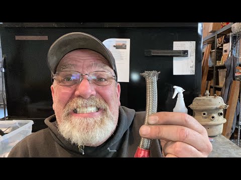 BRAIDED FUEL LINE HOW TO!!
