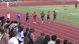 OIA Track Championships 2023 Boys 100m