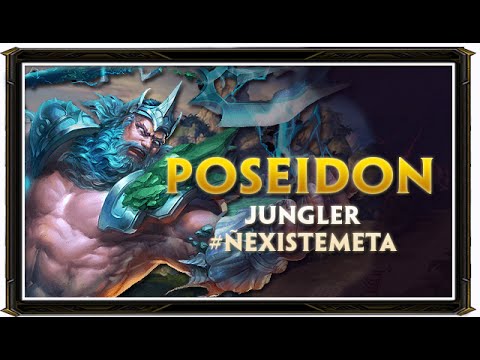 SMITE BRASIL - POSEIDON JUNGLER! #NÃOEXISTEMETA! GG WINS METINHAS!