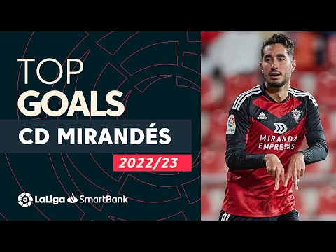 TOP GOLES CD Mirandés LaLiga SmartBank 2022/2023