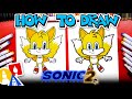 How To Draw Tails From Sonic The Hedgehog 2