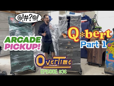Q*bert Arcade Restoration Part 1: Project Pickup & Overview... plus maybe Mad Planets or Reactor?