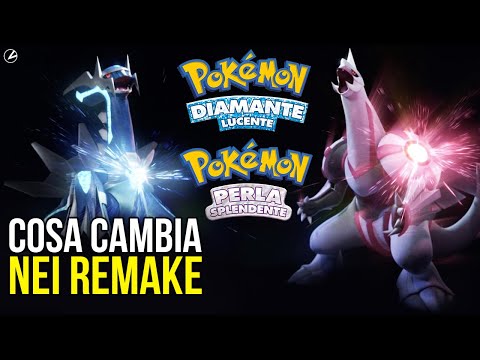 Pokemon Diamante Lucente e Perla Splendente: COSA CAMBIA nei REMAKE