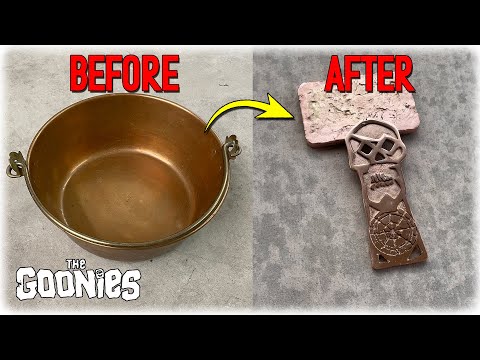 Copper Pot To Copper Bones Key - Goonies Skeleton Key Casting
