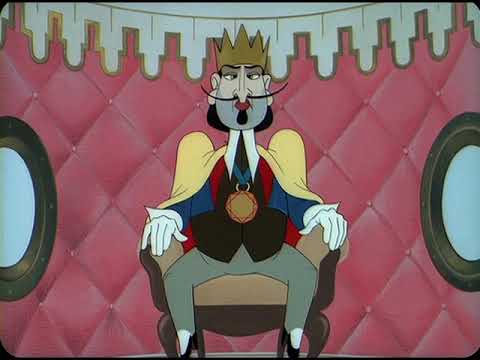 Le Roi et l'oiseau : dans l'ascenseur