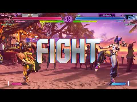 SF6 Ranked Mister Crimson (Dhalsim) VS (Juri) Kilzyou