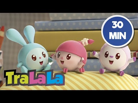 Învățăm cu BabyRiki - 30 MIN Desene animate copii | TraLaLa