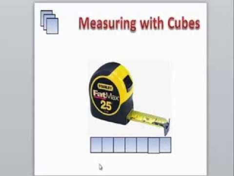 Measuring With Cubes (English)