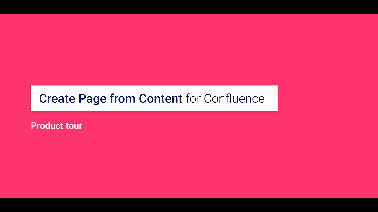 Create Page from Content for Confluence (Forge app)